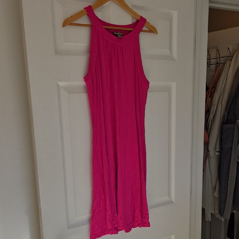 Tommy Bahama Fuchsia Sleeveless Midi Dress